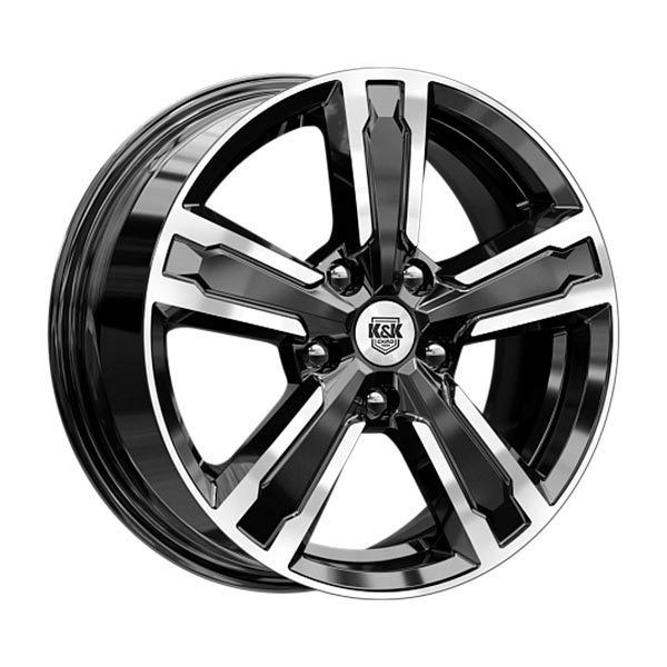диски КиК ОКЛАХОМА 6,5xR16 5x114,3 54,1 45 алмаз_черный